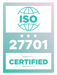 ISO 27701 certified